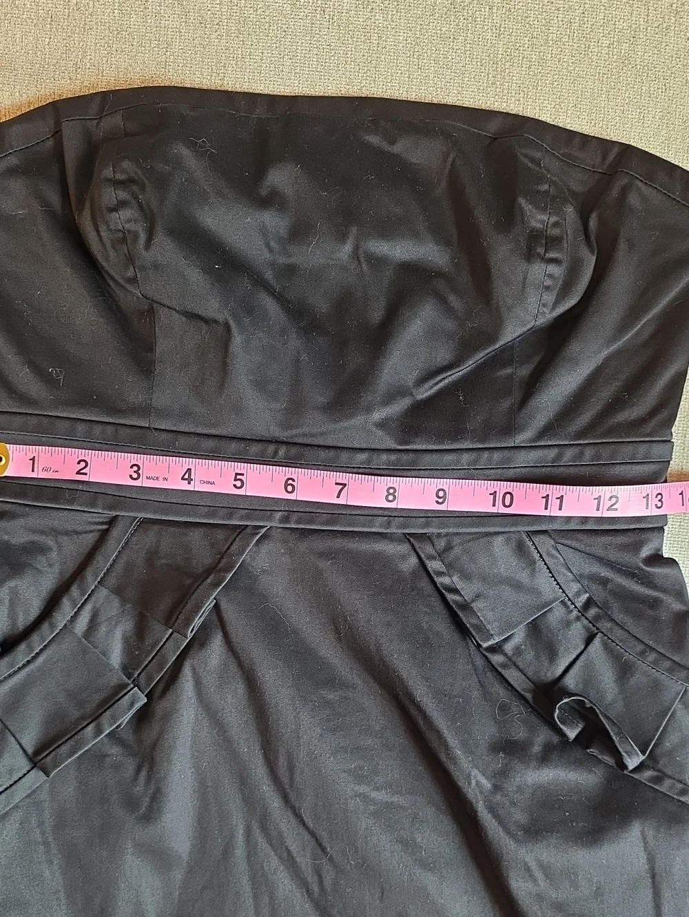J.Crew Black Strapless Dress 4